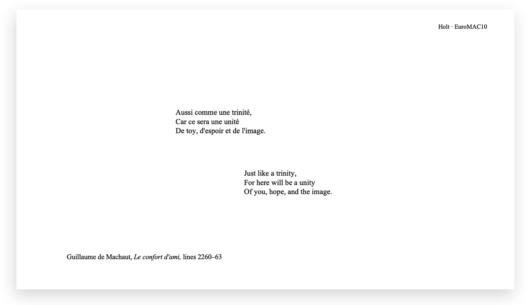 Presentation slide from the EuroMAC10 talk on the ars nova and Ars Notoria